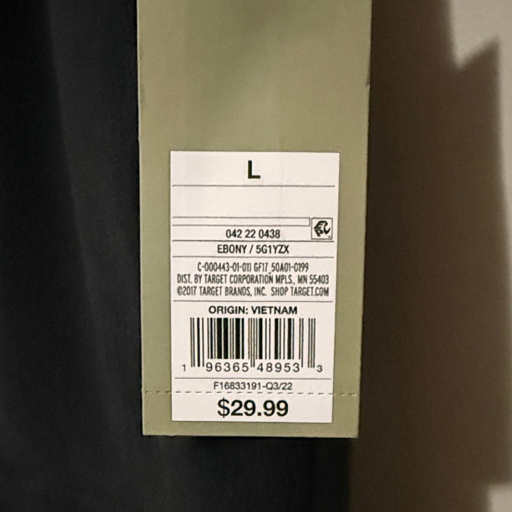 Goodfellow & Co Black Men's Knit Pants Size Large - Picture 2 of 8